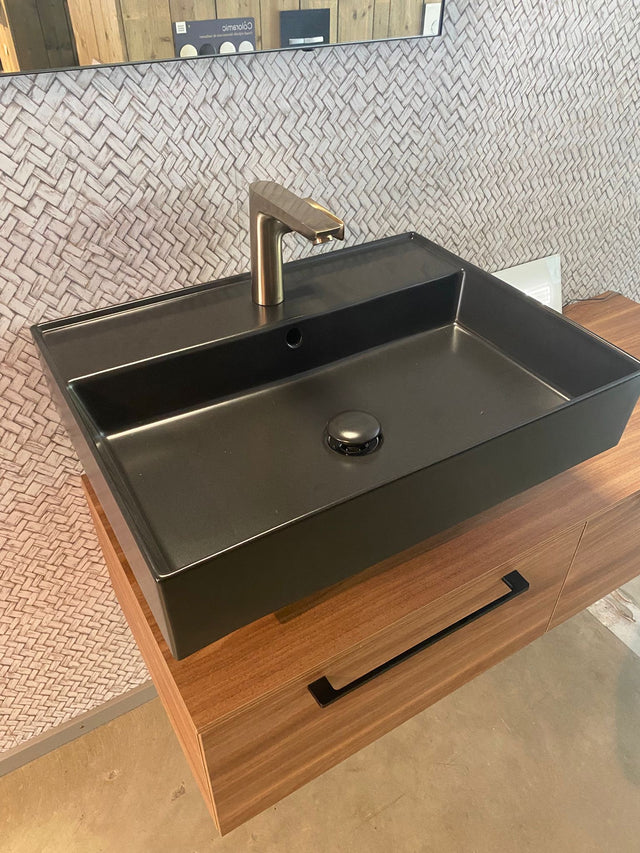 Showmodel Riho wastafel 60x45cm matzwart