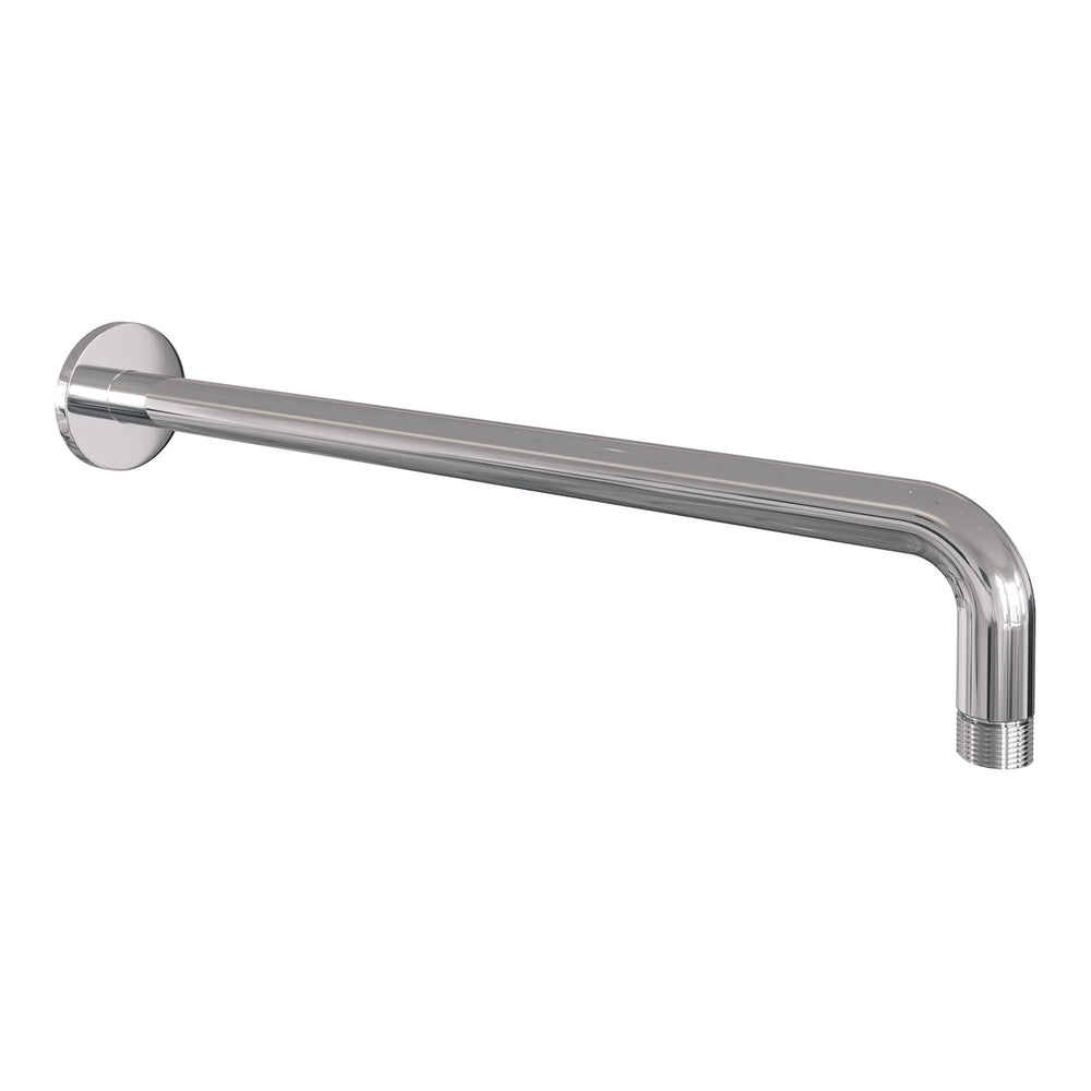 BRAUER Chrome Edition thermostatische inbouw regendouche met drukknoppen SET 70 met 30 cm douchekop en gebogen muurarm en 3-standen handdouche en doucheslang en geïntegreerde glijstang chroom