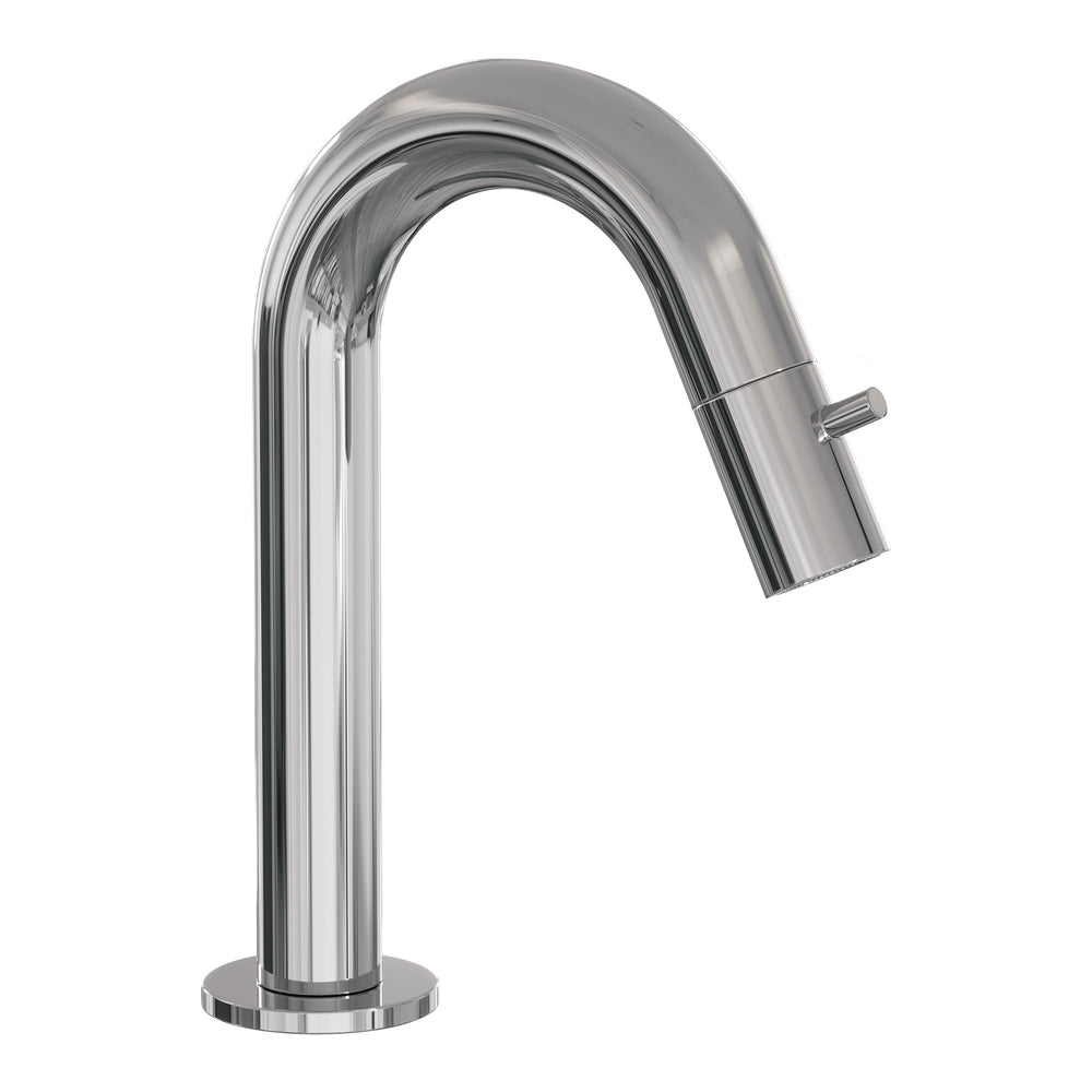 BRAUER Chrome Edition opbouw fonteinkraan met gebogen uitloop chroom 5-CE-320