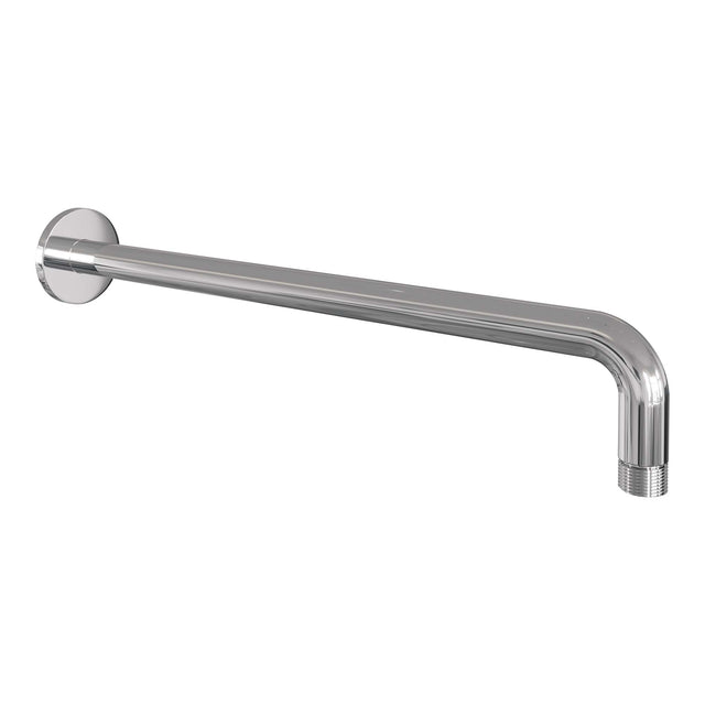BRAUER Stripe thermostatische inbouw regendouche SET 11 met 25 cm douchekop en gebogen muurarm en 3-standen handdouche en doucheslang en geïntegreerde glijstang chroom 5-CE-385