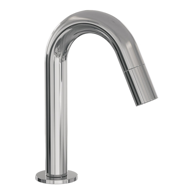 BRAUER Stripe opbouw fonteinkraan met gebogen uitloop chroom 5-CE-464