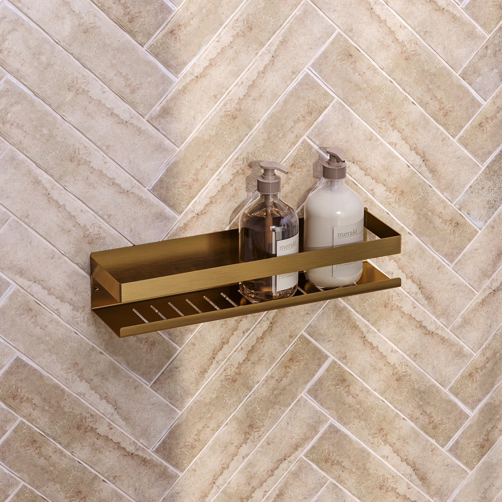 BRAUER Doucherek 40 goud geborsteld PVD 5-GG-225