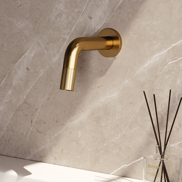 BRAUER Stripe inbouw fonteinkraan inkortbaar goud geborsteld PVD 5-GG-461