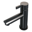 BRAUER Gunmetal Edition lage opbouw wastafelmengkraan model E gunmetal geborsteld PVD