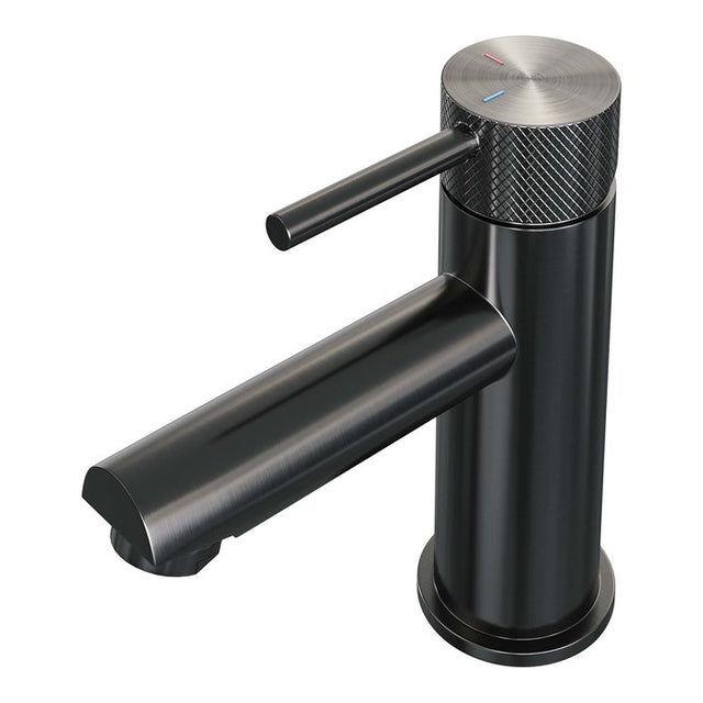 BRAUER Gunmetal Carving lage opbouw wastafelmengkraan model A gunmetal geborsteld PVD 5-GM-001-HD6