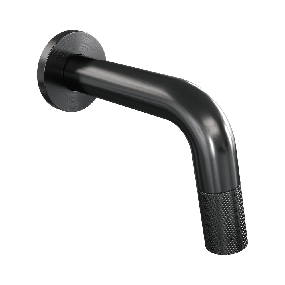 BRAUER Gunmetal Carving inbouw fonteinkraan inkortbaar gunmetal geborsteld PVD 5-GM-264