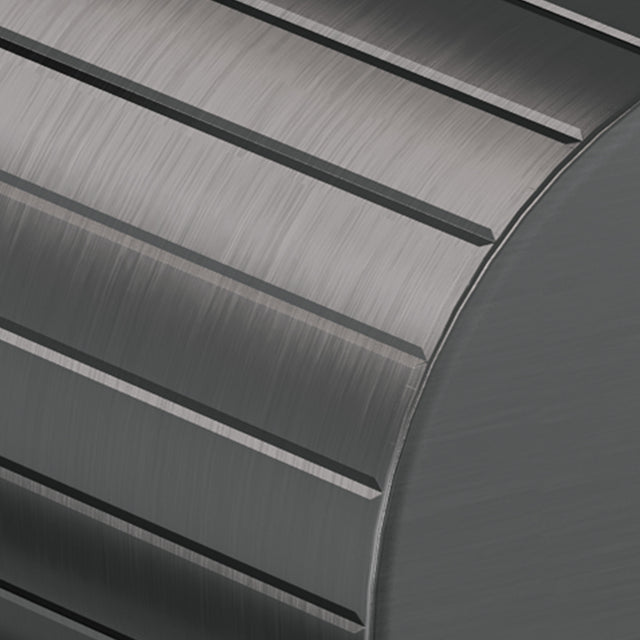 BRAUER Stripe hoekstopkraan compleet met slang gunmetal geborsteld PVD 5-GM-462