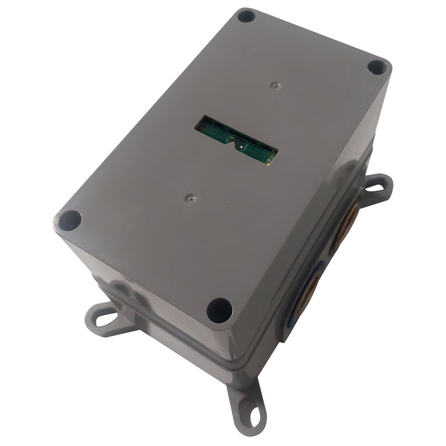 BRAUER Brushed Edition thermostatische inbouw regendouche 3-weg omstelling SET 31 met 20 cm douchekop en rechte muurarm en 3-standen handdouche en doucheslang en wandaansluitbocht RVS geborsteld PVD