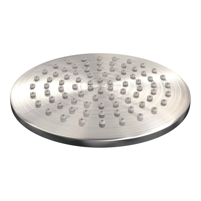 BRAUER Brushed Carving thermostatische inbouw regendouche 3-weg omstelling SET 47 met 20 cm douchekop en plafondarm en 3-standen handdouche en doucheslang en geïntegreerde glijstang RVS geborsteld PVD