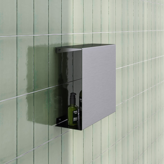 BRAUER Opbouwnis met verborgen opbergruimte RVS geborsteld PVD 5-NG-227
