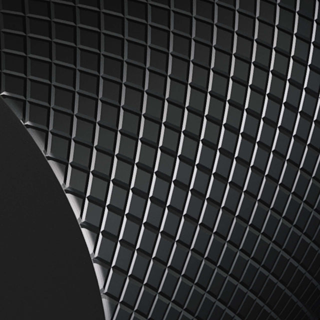 BRAUER Black Carving thermostatische inbouw regendouche SET 19 met 20 cm douchekop en rechte muurarm en 3-standen handdouche en doucheslang en geïntegreerde glijstang mat zwart 5-S-115