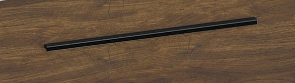 BRAUER Meubelgreep opbouw model A 480 mm RVS gunmetal geborsteld PVD