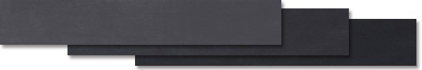 Mosa Terra Tones koel zwart 10x60 203XV1060 12mm mat rett. R10 (strook)