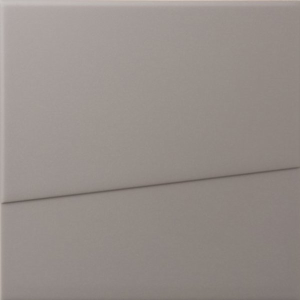 Mosa Murals Lines mid warm grey #4 15x15 36020-1515 7mm mat