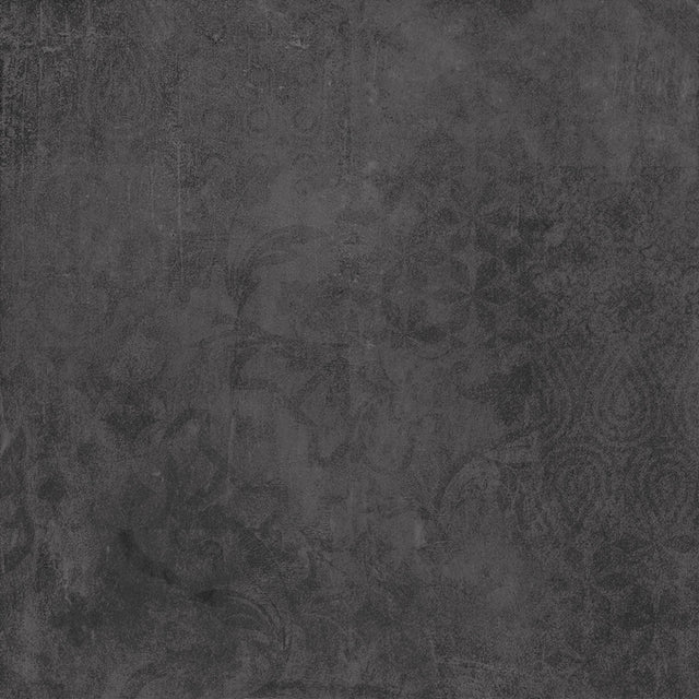 Porcelaingres Urban anthracite 60x60 x606290x8 8mm mat rett. R10 dec.weave