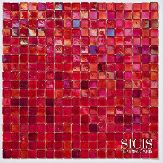 Sicis Glimmer 140 melograno 30x30 140 4mm moz.afm: 015x015