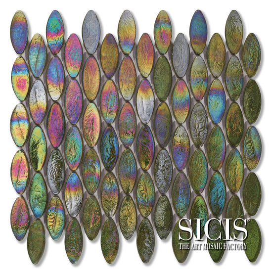 Sicis Neoglass tweed domes 25x30 244 6mm moz.afm.021x051,5
