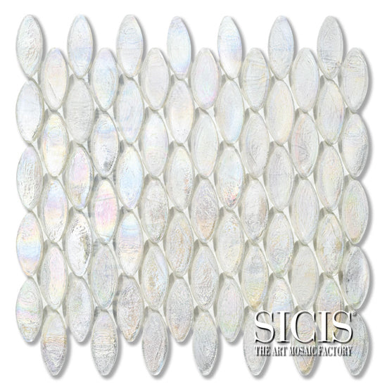 Sicis Neoglass flax domes 25x30 221 6mm moz.afm.021x051,5