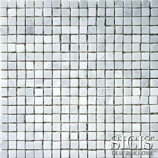Sicis Pietre Romane bianco carrara 30x30 NR.02 ANC.015X015 10mm moz.afm: 015x015 ancient