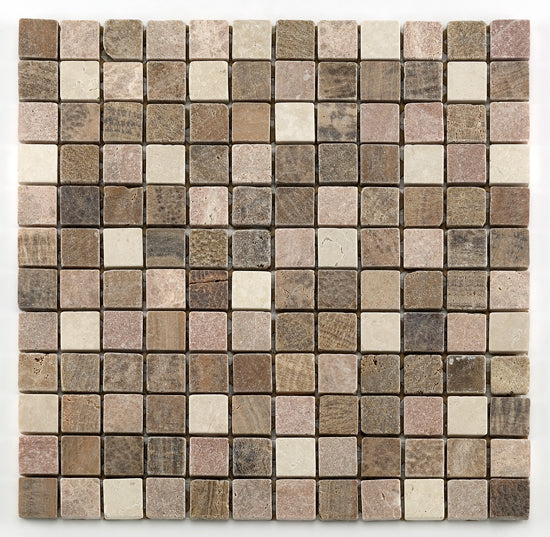 Baerwolf Square bottic brown mix 30x30 CM-7106 7mm mat R10 moz.f:023x023