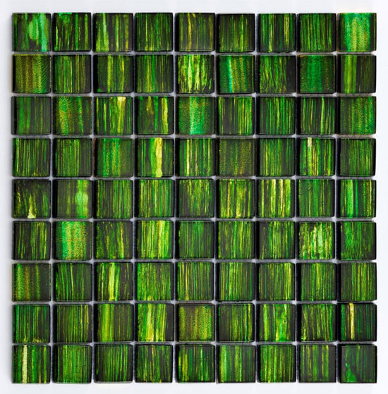 Baerwolf Jewelry emerald green 30x30 GL-13001 8mm glans moz.f:030x030