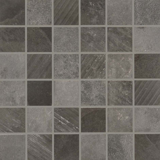 Quintessenza Superfici2 antracite mix 20x20 svn404m 10mm mat rett. moz.f:047x047