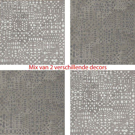 Quintessenza Superfici2 grigio 20x20 svn307m 10mm mat rett. dec.tracce 2