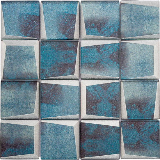 Baerwolf Retro oxid blue 30x30 GL-18053 8mm glans moz.f:073x073