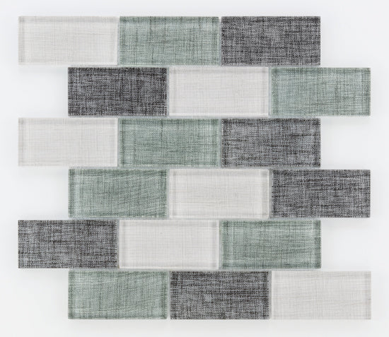 Baerwolf Tex-Line ocean green mix 30x30 GL-19003 8mm glans mur.f:048x098