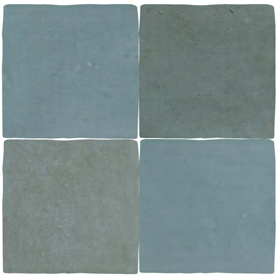 Revoir Paris Atelier vert d'eau 10x10 dcR1010_010 9,6mm glans