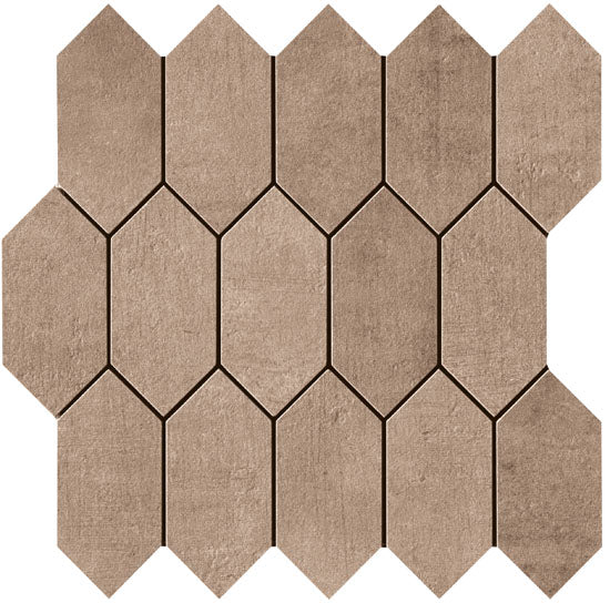 Serenissima Evoca losagna terra 30x30 1065247 10mm mat rett. moz.zeskant