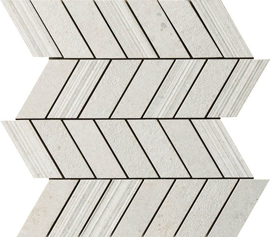 Italgraniti Silver grain white 30x33 si01mcm 9mm mat chevron