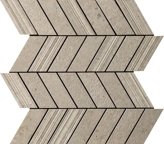 Italgraniti Silver grain taupe 30x33 si04mcm 9mm mat chevron