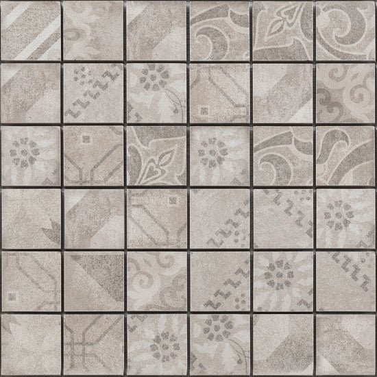 Baerwolf Cemento Vintage beige 30x30 KEG-17003 10mm mat R10 dec.moz.f:048x048