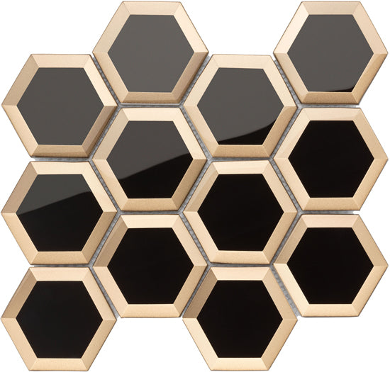 Baerwolf Bel Air black/gold 30x30 GL-20040 8mm moz.f:073x084 f:hexagon