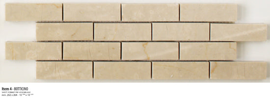 Sicis Stone Marble beige 30x30 BOTTICINO ITEM 4 10mm moz. afm: 020x064