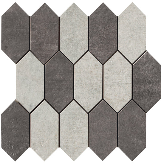 Serenissima Evoca cenere/grafite 30x30 1065248 10mm mat rett. R10 losanga