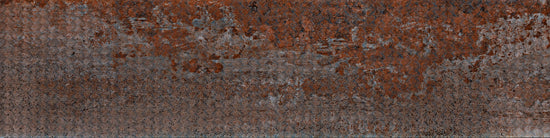 Serenissima Costruire ruggine 30x120 1062818 10mm mat rett. dec.