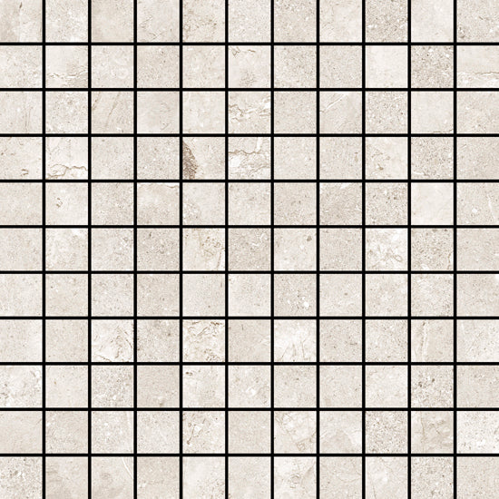 Ceramic-Apolo Stone Age white 30x30 DC2031 8,5mm sat moz.f:025x025