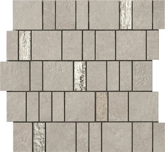 Cercom Temper frost 30x30 1070155 9,5mm mat rett. mos.metallic