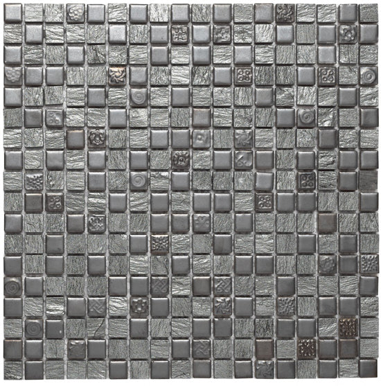 Dune Ceramic Mosaics grijs 30x30 186543 186543 8mm mat/glans