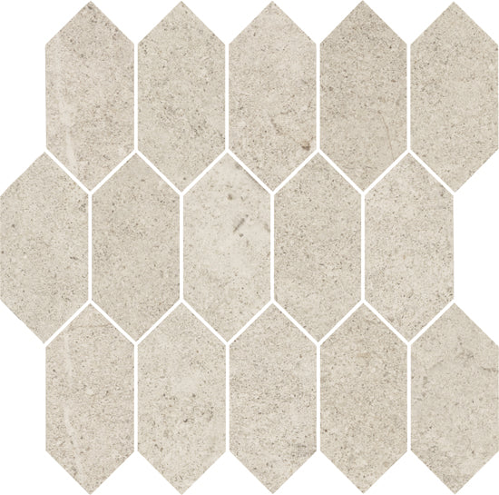 Cercom Archistone white 30x30 1081967 9,5mm mat moz.f:hexagon