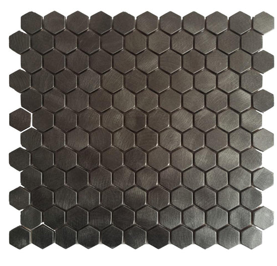 Dune Reflections gunmetal 30x30 188765 8mm mat f:hexagon