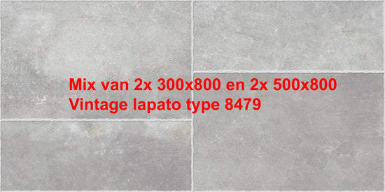 Kronos Carriere Du Kronos gent Mix 8479 10mm glans 2x 300x800, 2x 500x800