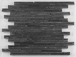 Baerwolf Naturstein sticks black sl 30x30 CM-09005 10mm mat mur.f:varied