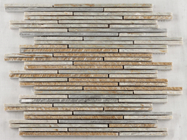 Baerwolf Naturstein sticks quartz.g 30x30 CM-09006 10mm mat mur.f:varied