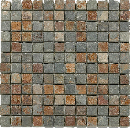 Baerwolf Naturstein schiefer 30x30 CM-7112 8mm mat moz.f:023x023
