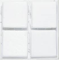 Sicis Murano white 30x30 WHITE 4mm moz.afm: 015x015