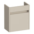 BRAUER Adore fonteinkast 40 met 1 deur greeploos linksdraaiend mat beige FO-AR40LMB