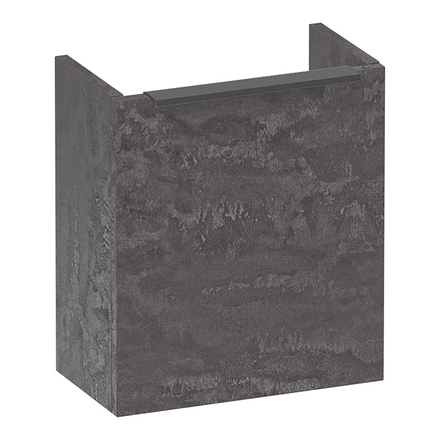 BRAUER Elevate fonteinkast 40 excl. opleggreep met 1 deur linksdraaiend Damascus FO-EL40LDA